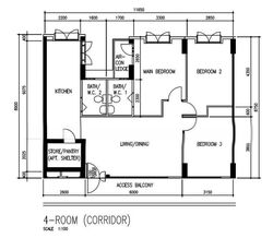 Blk 303A Anchorvale Link (Sengkang), HDB 4 Rooms #618324301